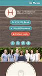 Mobile Screenshot of hallortho.com